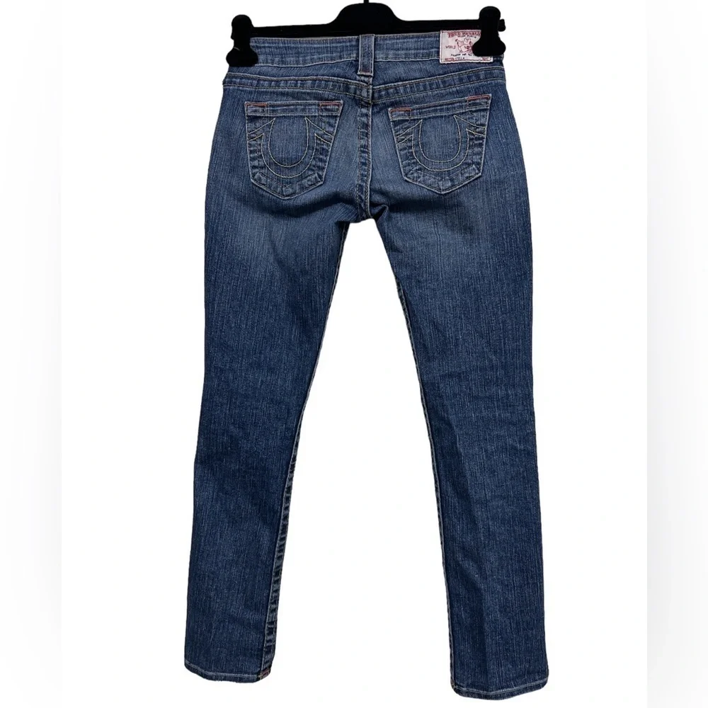 True Religion Stella Low Rise Skinny Distressed Jeans - Picture 2 of 12